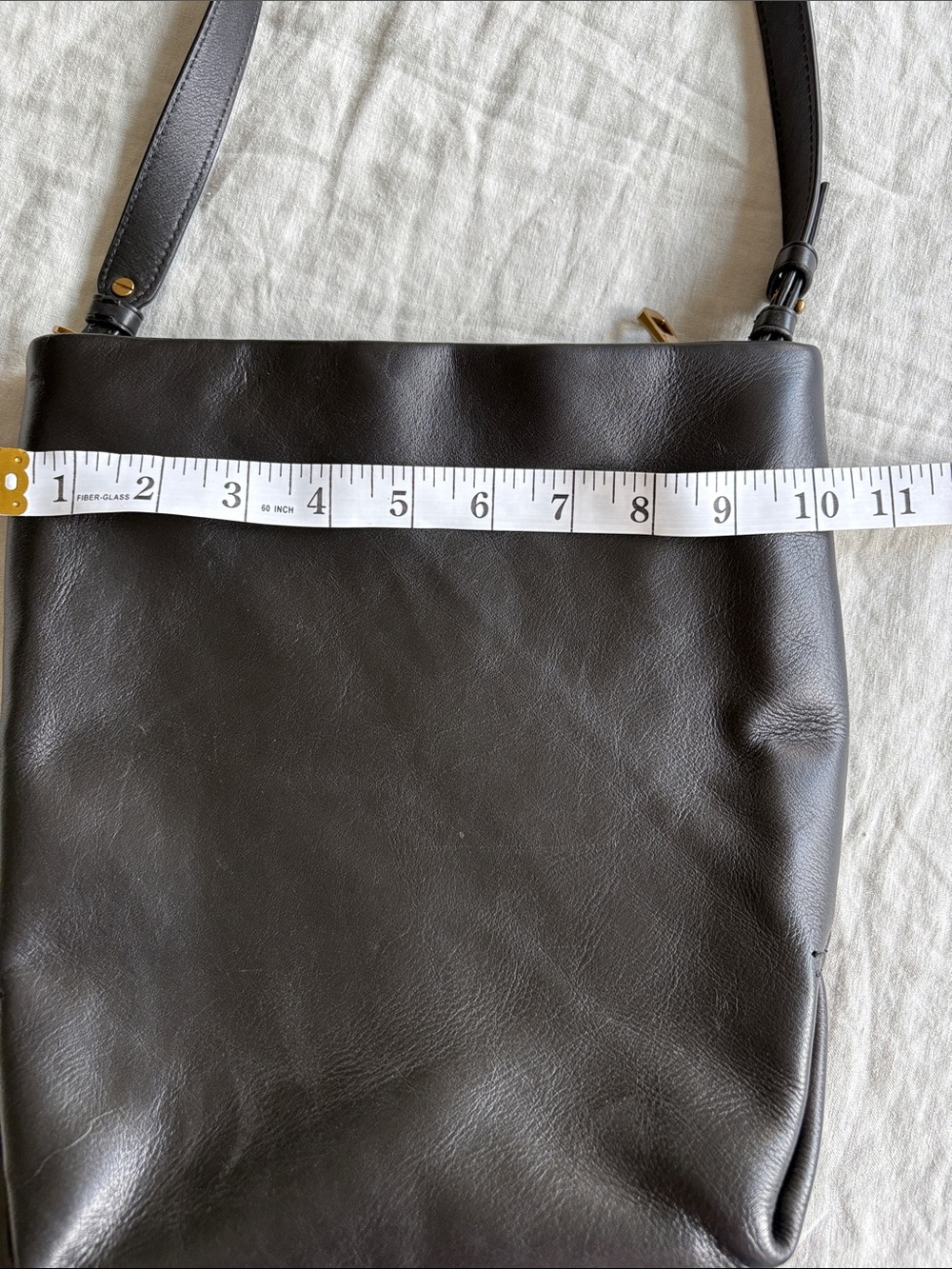 Madewell Black Leather Crossbody Bag - Picture 9 of 10